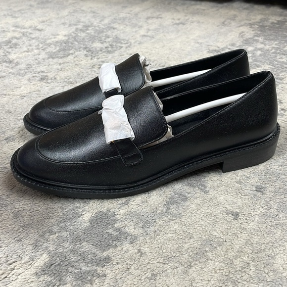 NIB Lisa Vicky Zany Loafer Horsebit Black Nappa Leather Office Preppy Sz 6 - Picture 8 of 14